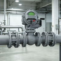 Actuador Eléctrico Inteligente de Giro Parcial AC380V con Señal Modulante 4-20mA para Control de Válvulas Industriales de Tuberías