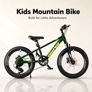 Vélo pour enfants disponible en plusieurs couleurs, 18, 20, 22 pouces, cadre en acier à haute teneur en carbone entièrement soudé à l'argon, design à suspension, vélo pour enfant - Product Image 1