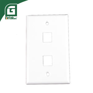 GETEKnet America Style 114*70mm <span class=keywords><strong>RJ45</strong></span> Network Keystone Jack <span class=keywords><strong>Cat</strong></span> <span class=keywords><strong>7</strong></span> Socket Wall Face Plate avec <span class=keywords><strong>Rj45</strong></span> Face Plate - Product Image 4