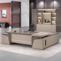 Mobilier de bureau moderne et durable, bureau de direction avec tiroirs