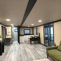 Casa Contenedor Expandible Prefabricada Personalizada de 20 Pies/40 Pies, Dos Dormitorios, Prefabricada en Venta, Casa Portátil, Casas Prefabricadas