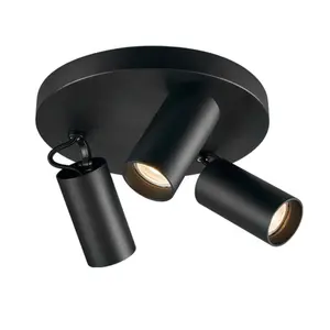 Foco de luz LED gu10 montado en superficie de techo, triple cabeza hacia abajo, 21w, para cafetería, tienda, pasillo de casa, conciertos - Product Image 1