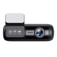 Caméra embarquée exclusive à objectif unique 1,47 pouces 2K, enregistreur vidéo de voiture avec enregistrement en boucle, DVR, caméra de voiture Wi-Fi, surveillance de stationnement 24h/24