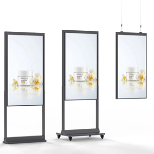 43 49 55-inch phải đối mặt với cửa sổ hiển thị độ nét cao dây treo quản lý từ xa ldzdisplay kép kỹ thuật số biển hiển thị - Product Image 2