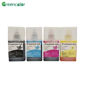 Greencolor החדש פטנט בקבוק 70ml 127ml uv מילוי לצבוע דיו עבור Epson דיו מדפסת L100 L121 L110 L120 l1300 L200 L201 L300 L301