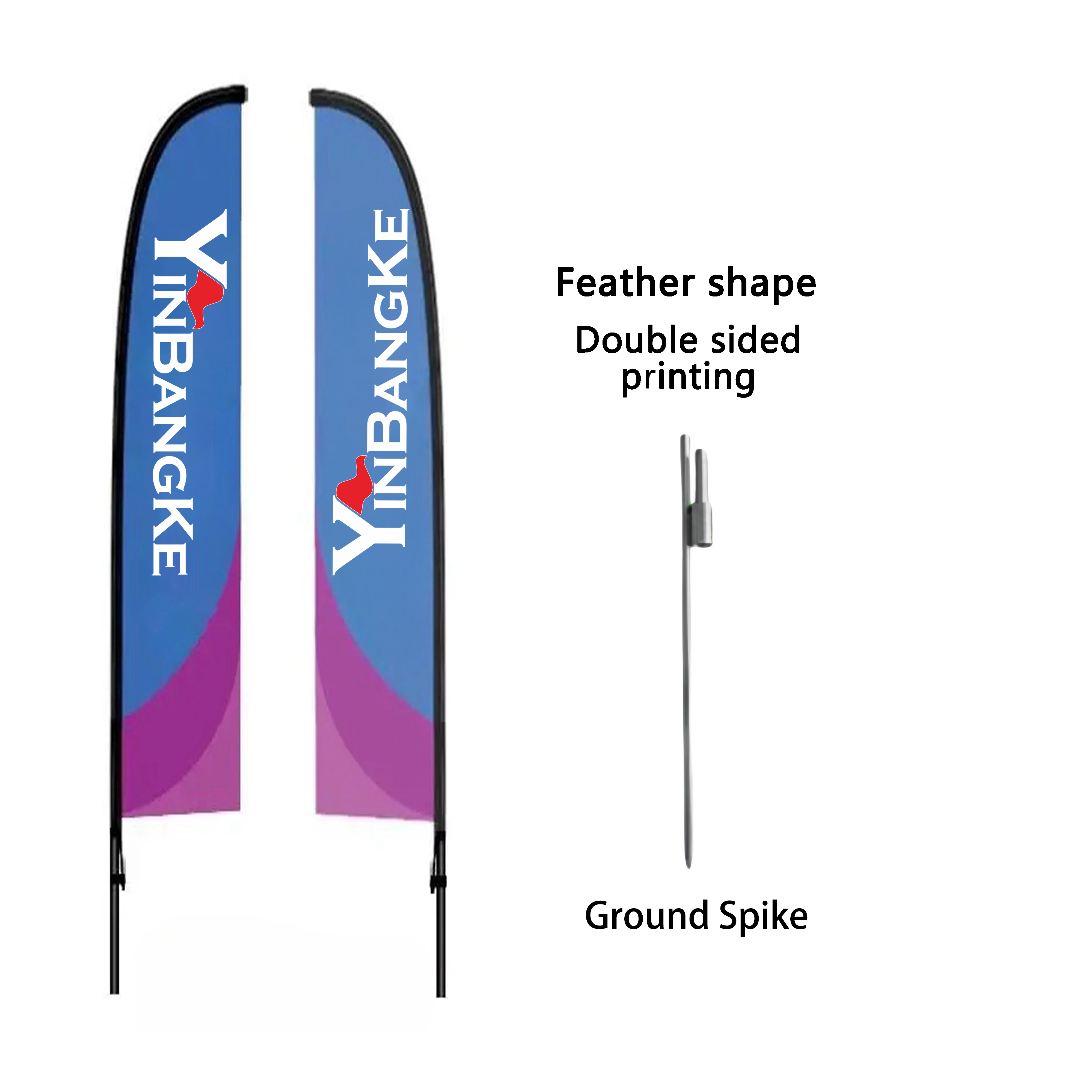 Double Sided Printing +Ground Spike