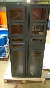 Venta al por mayor de casilleros electrónicos inteligentes para exteriores para uso en la oficina, estructura metálica de acero para almacenamiento de alimentos, recepción de paquetes - Product Image 4