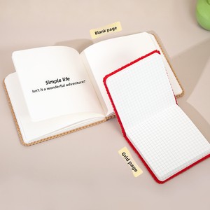 Mini <span class=keywords><strong>Quaderno</strong></span> Portatile Quadrato con Copertina in Tessuto, Blocco Note Tascabile con Fogli a <span class=keywords><strong>Quadretti</strong></span>, Regalo Carino, Pratico Taccuino - Product Image 4