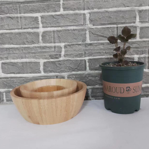 Tigela de frutas para salada de bambu barata - Product Image 6