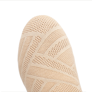 Chaussures de danse <span class=keywords><strong>jazz</strong></span> modernes à tige haute, tissage <span class=keywords><strong>volant</strong></span>, sur la cheville, semelle en caoutchouc fendue, chaussures de compétition et d'entraînement - Product Image 5