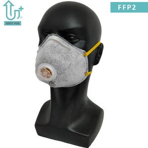 Valved 4 Camadas De Carbono Ativado De Proteção De Poeira Descartável Respirador Particular FFP2-Mask em FFP2 - Product Image 3