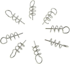 สปริงหมุนสำหรับตกปลาในน้ำเค็มและน้ำจืด สปริงเหล็กกล้าคาร์บอนสูง ตะขอเบ็ดตกปลาแบบล็อคเกลียว - Product Image 4