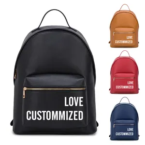 Fashion ladies black leather custom backpacks for women cowhide genuine leather backpacks for men outdoor used unisex mochilas