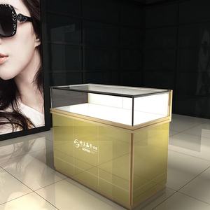 Meubles de mode en verre haut de gamme de luxe vitrine d'éclairage vitrine de bijoux <span class=keywords><strong>comptoir</strong></span> d'armoire pour magasin magasin - Product Image 1