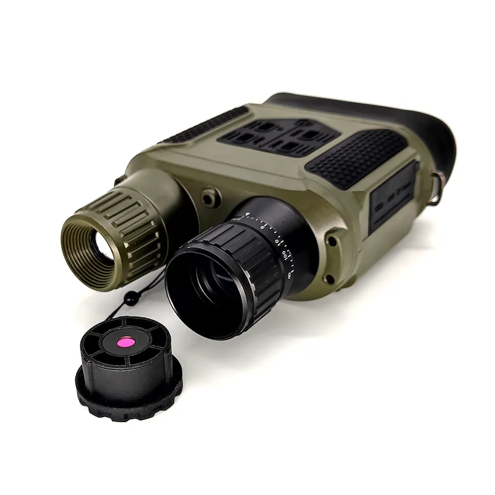 NV400 Green Infrared Night Vision Camera Digital Binocular for Complete Darkness Hunting Spy