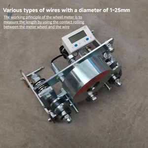 Compteur numérique en métal portable moderne Compteur de câble métallique de sécurité pour roue Dispositif de mesure Différents types d'équipement industriel - Product Image 5