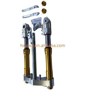 อะไหล่ช่วงล่างมอเตอร์ไซค์ MIO AEROX CNC แบบปรับได้ โช้คอัพหน้าอะลูมิเนียม แกนบัง<span class=keywords><strong>ค</strong></span>ับเลี้ยวสำหรับ YAMAHA - Product Image 6