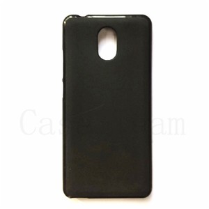 Fabricante al por mayor mate TPU casos suave esmerilado contraportada funda de silicona para teléfono móvil para Wiko Lenny 5 negro - Product Image 1