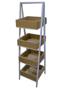 أرفف البيع بالتجزئة من الحديد والخشب شبه منحرفية للمتاجر الكبرى أرفف عرض للمتاجر متاجر التجزئة - Product Image 6