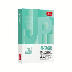 Papel de Copia A4 Blanco de 70G, 450 Hojas, Ecológico, Certificado para Impresión en Oficina, para Impresora Láser y Fotocopiadora - Product Image 1