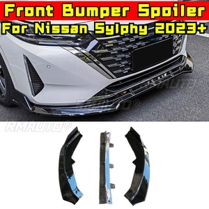 For Nissan Sylphy 2023+ Car Front Bumper <b>Lip</b> Splitter Diffuser Body Kit Bumper Guard Protector Cover Car Accessories - Product Image 1