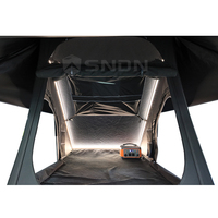 Tente de toit rigide super légère SNDN 4x4 OEM à ouverture automatique pour camping tout-terrain, vente en gros d'usine