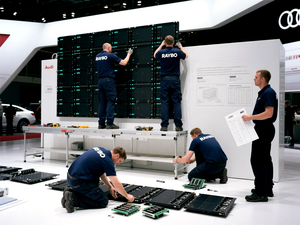 Raybo trong nhà Die-cast nhôm độ nét cao nhỏ-pitch <span class=keywords><strong>LED</strong></span> hiển thị p1.8 P2 cố định <span class=keywords><strong>LED</strong></span> Video tường với độ phân giải cao - Product Image 3