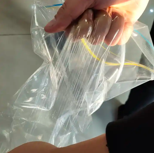 Food Grade Transparent Plastic Pe <b>Bag</b> Reusable Freeze <b>Zip</b> Lock <b>Bags</b> For Food Storage - Product Image 3