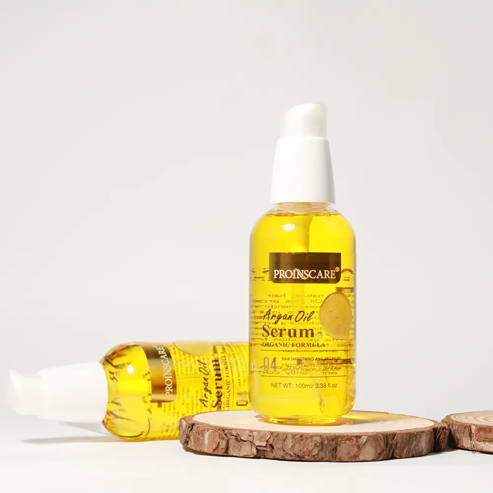 Commercio all'ingrosso olio essenziale per capelli siero organico naturale olio di Argan per capelli per le donne degli uomini