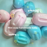 Mini-savon en plastique tendance fait main, jouet anti-stress réaliste à presser et gadget de décompression pour les jeunes