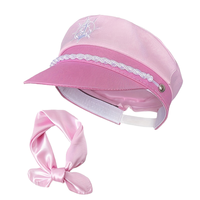 Sombreros de capitán de fiesta a rayas personalizados, gorra de uniforme para Pilotos de Aerolíneas