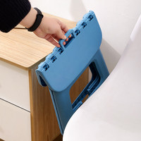 Tabouret pliant en plastique, petit tabouret portable, chaise de pêche moderne pour adulte, petit banc de train, ottoman
