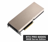 Kartu Grafis NVIDIA RTX PRO 6000 Server Edition 96GB GDDR7 ECC 752 Tensor Core Blackwell PCIe Gen5 AI Training LLM Grosir