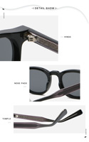 Nouvelles Lunettes de Soleil Rétro Rondes Personnalisables avec Logo, Monture Confortable en PC, Design Transfrontalier, Verres Optiques UV400 pour Hommes et Femmes