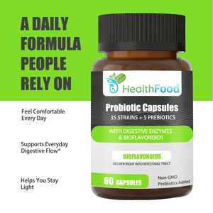 Capsules de Probiotiques en Gros avec Mélange Probiotique Exclusif pour Soutenir la Santé Digestive Intestinale – Capsules à Libération Intestinale - Product Image 4