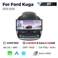 Navegador GPS para Auto Navifly MS con Pantalla Táctil Android 2000*1200 para Ford Kuga 2013-2018, Compatible con Cámara Trasera, DVR y TPMS
