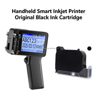 Imprimante à jet d'encre, pistolet manuel pour marquage de date, 600 DPI, tube en PVC de 12,7 mm, impression sur carton, bouteille, pot en métal
