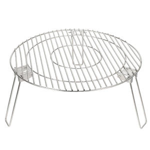 เตาปิ้งย่างพับได้ KZKW แบบไร้ควัน ทำจากสแตนเลส สีเงิน สำหรับเตาบาร์บีคิว ผลิตจากเจ้อเจียง - Product Image 4