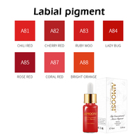 Pigments de microblading AIMOOSI 15ml, couleur de tatouage PMU organique pour machines à polissage complet et semi-complet