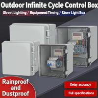 Interruptor de Relé Temporizador Digital Inteligente LED Programable con Base de Enchufe Mini, 20A AC 220V 380V, Temporizador de Ciclo Repetitivo