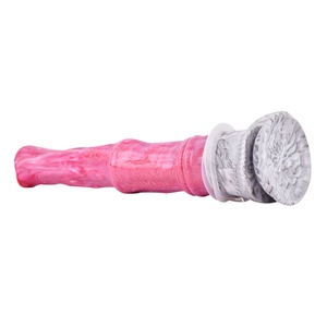 Dildo de 12 pulgadas con forma de caballo rosa, eyaculador, de fantasía, tapón anal, masturbador, juguetes sexuales y juegos para adultos para mujeres, hombres y gays - Product Image 6