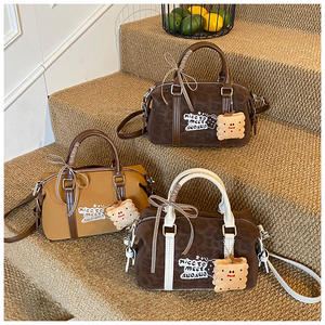 Bolso Boston Personalizado, Portátil, Nuevo, Popular, Vintage, el Mejor Bolso para Mujer, Moderno, de un Solo Hombro, Cruzado, para Llevar en la Mano - Product Image 2