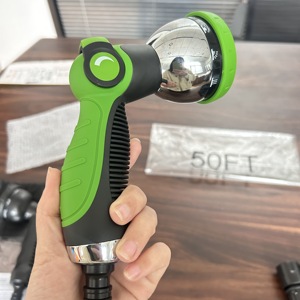 Pistolet d'arrosage de jardin robuste à 10 modes - Pistolet à eau haute performance anti-fuite avec poignée ergonomique - Product Image 4