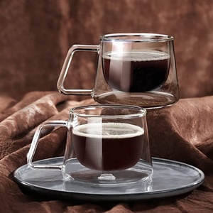 <span class=keywords><strong>Tasse</strong></span> à café en verre à Double paroi, <span class=keywords><strong>tasse</strong></span> à café isolée transparente, <span class=keywords><strong>tasse</strong></span> à verres <span class=keywords><strong>Bodum</strong></span> mignon pour Latte Cappuccino - Product Image 3