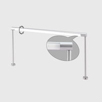 GISIH Projecteur d'armoire LED haute luminosité 5W éclairage de comptoir en aluminium pour vitrine bijoux Affichage d'éclairage
