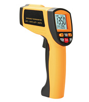 Thermomètre infrarouge numérique IT-1350, pistolet de mesure de température, thermomètre IR industriel laser, étalonnage -30~1350 ℃
