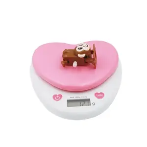 Heißes Produkt 3KG 0,1g rosa <span class=keywords><strong>Design</strong></span> niedliche digitale Küche Lebensmittel waage - Product Image 1