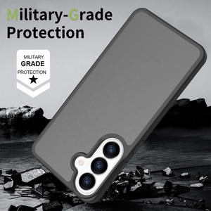 Étui de téléphone robuste et fin pour Samsung Galaxy S26 Plus, anti-traces de doigts, toucher soyeux, dos mat, protection surélevée de l'écran et de l'appareil photo - Product Image 5