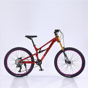 Factory Sales Downhill Mountain Bike 27.5 Aluminum Soft Tail Variable Speed Shock Absorption - Product Image 2