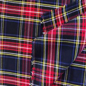 Chemises en Polyester teint en tissu écossais, Offre Spéciale-300gsm, en stock - Product Image 6